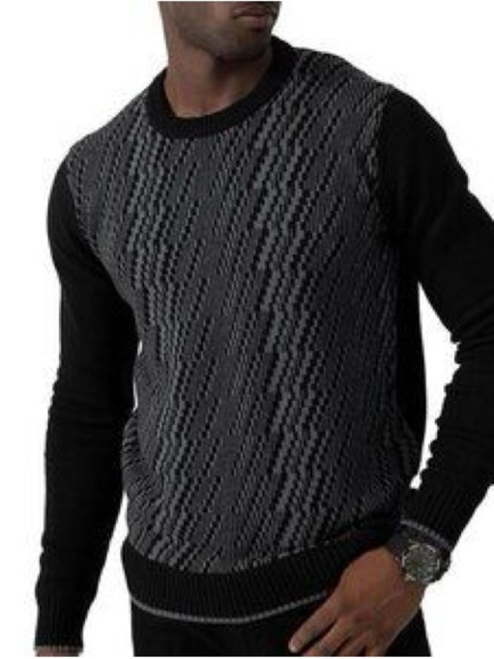 Sean John men’s cotton sweater vintage style retro